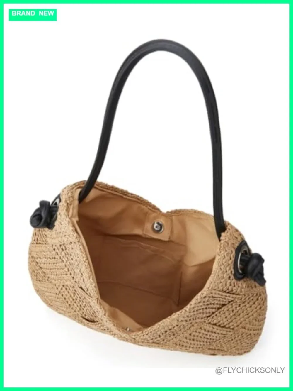 Woven Straw Hobo Handbag Tote Beach Bag Shoulder Purse Travel Vacation
